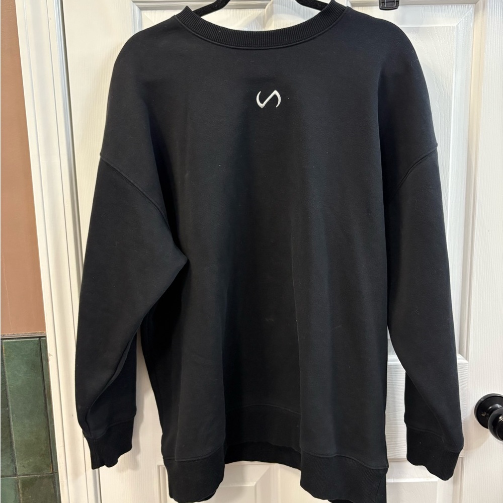 TLF Black Sweatshirt with Logo